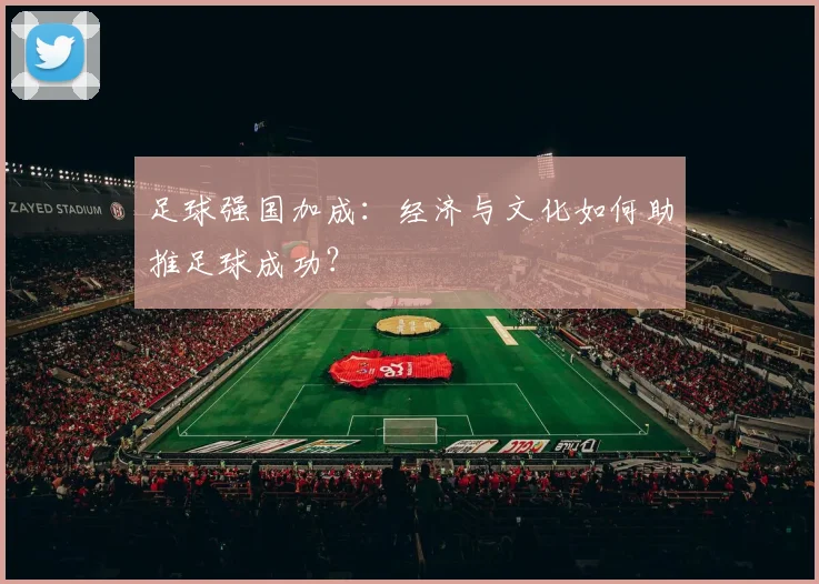 足球强国加成：经济与文化如何助推足球成功？